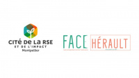 Logos Cité de la RSE et Face Herault
