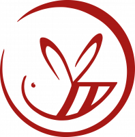 Logo de l'entreprise Fraichy représentant une abeille et un panier dans un cercle