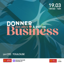 Affiche Donner des ailes à votre business