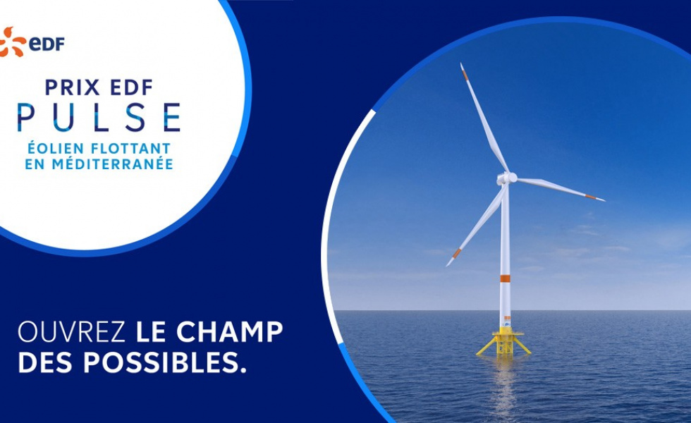 Les Prix EDF Pulse Éolien Flottant en Méditerranée 