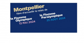 Montpellier accueille le relais de la flamme